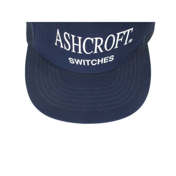 Vintage Ashcroft Switches Snapback Mesh Back Hat by SKM - Picture 3 of 9